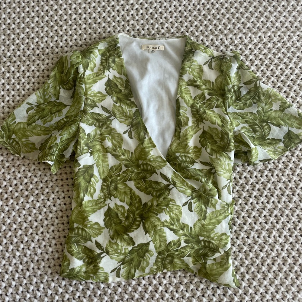 Palm Leaf Blouse
